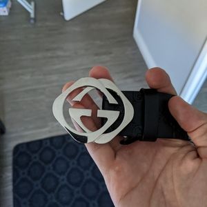 Gucci diamond shaped belt